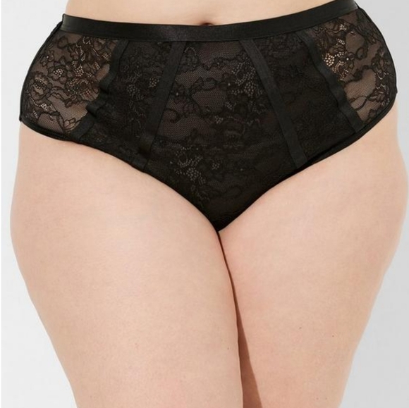 Torrid Lacy Bondage Tanga Panty NWT 1x - Picture 3 of 4